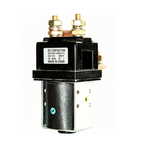 Contacteur CC robuste QCC25C-400A/11L SPDT avec plaque de contact longue, relais solénoïde pour chariot élévateur électrique, voiturette de golf, véhicule industriel, véhicule électrique