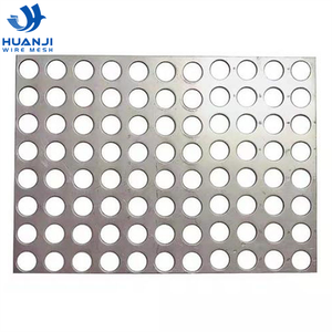 Láminas Perforadas de Acero Inoxidable con Orificios Redondos para Molinos de Martillos, Servicios de Soldadura y Doblado, Anticorrosión, Tamaños Personalizados - Product Image 1