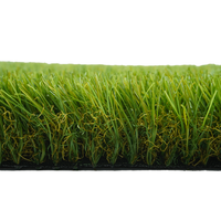 Rumput Buatan Ramah Lingkungan Tahan Lama Tinggi 40mm Pengalaman Visual Premium untuk Halaman Belakang Rumah Model Kantor Penjualan Taman Tinggi