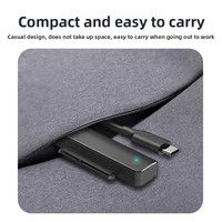 Kabel Data SATA Hard Drive Grosir Pabrik Sumber USB 3.0 ke SATA 2.5-inci Pengisian Cepat Kabel Tembaga Berlapis Timah Pipih
