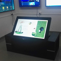 Tables de jeu intelligentes éducatives Senke J1900 32 pouces Windows 7 Android, écran tactile capacitif interactif, écran partagé 4K