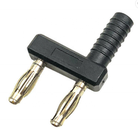 Connecteur banane parallèle à double prise de 4mm