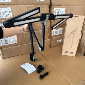 <span class=keywords><strong>Lampe</strong></span> de bureau <span class=keywords><strong>architecte</strong></span> à écran LED long de 42 pouces avec télécommande, éclairage de l'écran réglable, avec <span class=keywords><strong>pince</strong></span> pour double écran d'ordinateur de bureau - Product Image 2
