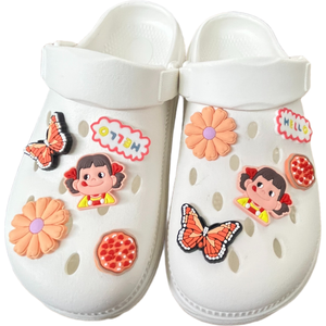 Charmes de chaussures en PVC personnalisés INS à la mode, 2,5-3,5 cm, décorations mignonnes pour chaussures et sabots - Product Image 6