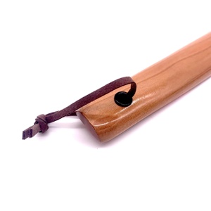 Thân Thiện Môi Trường Dài Xử Lý Bằng Gỗ Giày Sừng Handcarved Bền Vững Giày Nâng Cho Nhà Sử Dụng Tự Nhiên Bằng Gỗ Giày Helper - Product Image 2