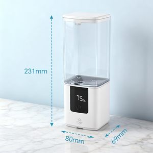 Distributeur de savon liquide pour salle de bain en gros, distributeur de savon mural commercial à capteur, distributeur de savon automatique rechargeable par USB - Product Image 4