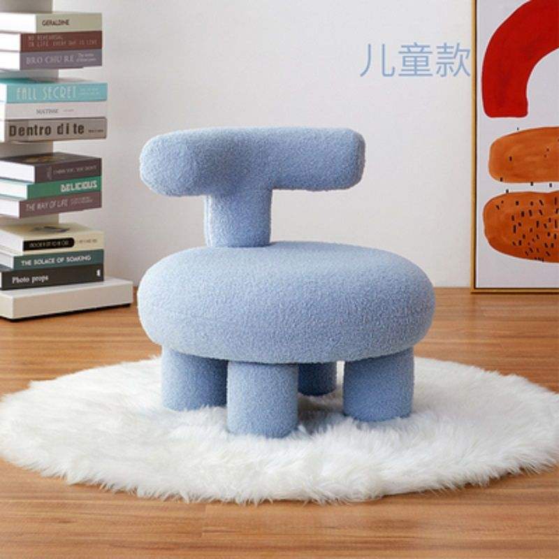 Tabouret C Lamb [Petite Taille, Détachable et Lavable] Bleu Ciel