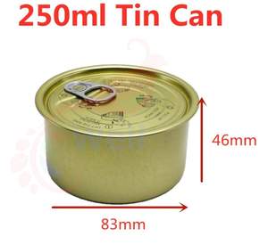 #634 #640 211*105 211*109 Boîtes de conserve imprimées vides Bocaux en métal pour <span class=keywords><strong>thon</strong></span> dans l'huile Poisson en conserve Fruits de mer - Product Image 2