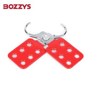 Loto Stalen Groep Lockout Hasps 1 Inch (25Mm) Kaakdiameter Nylon Materiaal Vinyl-Gecoate Handgreep Industriële Deur Revisie Apparatuur - Product Image 3