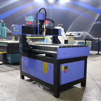Kleine Bedrijf Diy Bal Schroef Cnc 6090 Aluminium Frame Cnc Router Freesmachine Onderdelen Draaibank Bed