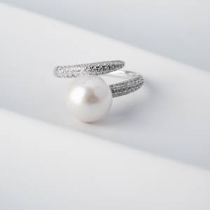 Có Thể Điều Chỉnh 925 Bạc Thời Trang Vòng Cổ Thiết Kế Độc Đáo 9-10Mm Akoya Ngọc Trai Aaaaa Tự Nhiên Nước Biển Vòng Cổ Ngọc Trai - Product Image 4