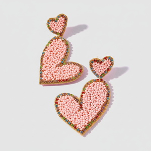 <b>Beaded</b> <b>Thread</b> Embroidery Earrings for Women - Product Image 1