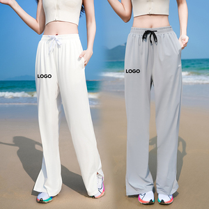 Pantalones para correr de ajuste relajado que incluyen estiramiento de secado rápido y diseño de tela refrescante para sesiones deportivas de fitness - Product Image 5