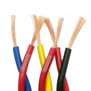 2 Core Twisted Pair Kabel Alarm Brandbel Elektrische Koperdraden Flexibele Elektrische Draad Rvs Draad