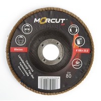 Vente chaude OEM 125 mm (5 pouces) 10 mm d'épaisseur Disque à lamelles abrasif en céramique de haute qualité pour le polissage des métaux