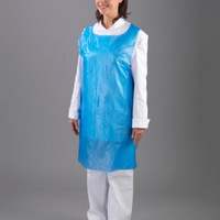 Tablier jetable en plastique avec matériau PE pour usage médical hospitalier