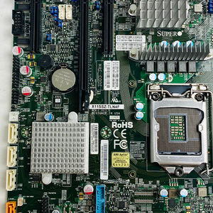 เมนบอร์ดซูเปอร์ไมโคร X11SSZ-TLN4F ช่องทางเดียวขึ้นอยู่กับชิปเซ็ต <span class=keywords><strong>C236</strong></span>และมีพอร์ตเครือข่าย4พอร์ตบนบอร์ด - Product Image 3