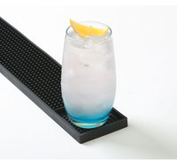 Tapis de bar en caoutchouc écologique certifié non phtalate en relief 3D avec logo personnalisé Accessoires de décoration de table au design moderne gratuits
