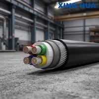 Meistverkauftes YJLV22 Aluminiumkern-Armiertes Kabel XLPE-Isoliertes Industriekabel 0,6/1KV für Netzmodernisierungsprojekte