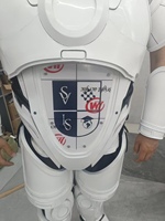 Costume d'astronaute robot LED, tenue de cosplay d'astronaute, armure spatiale lumineuse pour événements, défilés et spectacles sur scène