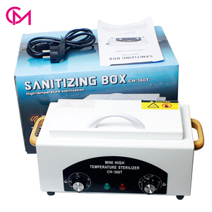 Großhandel Edelstahl Hochtemperatur-Sterilisatorbox Nagelkunst Elektrischer Maniküre-Sterilisator Desinfektionsschrank für Salons - Product Image 2