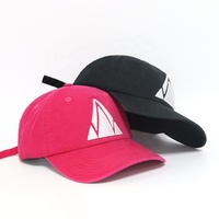 Nouvelle Casquette Vintage Lavée 100% Coton Personnalisée, Broderie 3D, pour Hommes et Femmes, Chapeau de Soleil Incurvé pour Randonnée, Casquette Papa 6 Panneaux