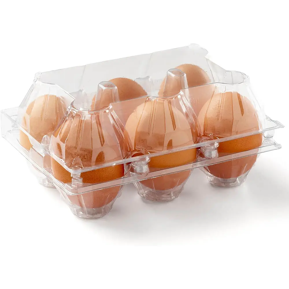 บรรจุภัณฑ์ที่ไร้ที่ติ Co กล่องไข่ กล่องกระดาษไข่พร้อมที่จับ ถาดไข่ กล่องกระดาษ