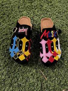 Chaussures décontractées de haute qualité, style tendance, unisexes, dessus en daim, semelle en liège, type <span class=keywords><strong>Birkenstock</strong></span>, pantoufles plateforme - Product Image 6