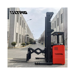 LTMG dalam ganda ganda gunting triplek tiang mencapai palet forklift <span class=keywords><strong>stacker</strong></span> 1ton 1,5 ton 2ton tipe duduk listrik susun jangkauan - Product Image 1