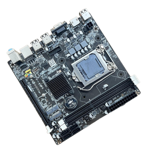 Nouvelle carte mère mini-ordinateur de bureau Intel H61-ITX LGA1155 avec chipset Intel, double DDR3, M.2, carte réseau Gigabit et double mémoire - Product Image 4