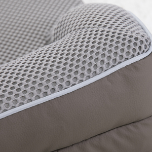 Cama de perro de diseño de lujo con cubierta, lavado a máquina, malla de refrigeración, camas grandes para perros, cama ortopédica de marca personalizada para perros - Product Image 4