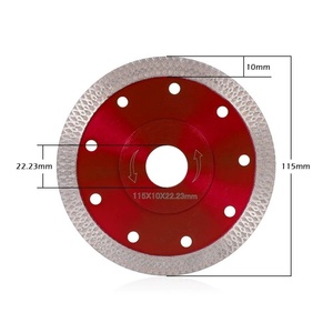 <span class=keywords><strong>Disque</strong></span> de coupe <span class=keywords><strong>diamant</strong></span>é à sec pour carrelage céramique, porcelaine, grès et marbre, ultra-mince, 105/115/125mm, alésage 10mm - Product Image 5