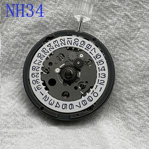 Accesorios para Relojes, Movimiento Mecánico Automático Completo NH34A de Metal, Movimiento NH34 de 4 Pines, MOQ 1 Pieza - Product Image 1