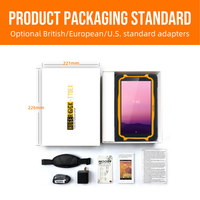 Tablet PC Industrial Resistente OEM T70EX con Android, Resistente al Agua, Wifi, GSM, 1000nit, Lector de Códigos QR, NFC, Escáner de Almacén, MTK Octa Core