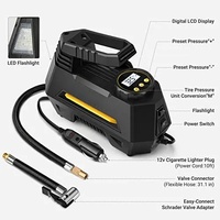 Tire Inflator DC12V Digital Car Tyre Pump Portable Mini Air Compressor