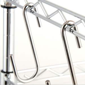 Ganchos en Forma de S de Acero Inoxidable para Ollas, Utensilios de Cocina, Jeans, Ropa, Bolsos, Sombreros, Toallas, Plantas - Product Image 6