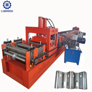 Otoyol Bariyer Paneli Şekillendirme Makinesi Otoyol Bariyer Üretim Soğuk Rulo Şekillendirme Makinesi Yüksek Hızlı Bariyer Üretim Makinesi - Product Image 1