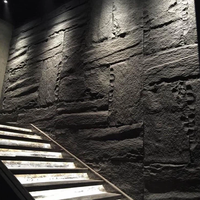 PU-Steinwand Wasserdichtes PU-Steinpaneel 3cm Dick Künstliche Steinwand für Innen- und Außenbereich zur Wandverkleidung