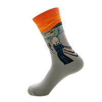 Conceptions gratuites quantité minimale de commande bas Chaussettes personnalisées OEM Chaussettes pour hommes Sport coloré Coton peigné Logo de chaussette personnalisé