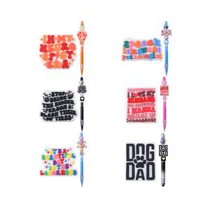 Cuentas focales de silicona de fácil devolución, a granel, nuevas llegadas, con diseños de Princesa, Día de Acción de Gracias, Navidad y Osito Cariñoso - Product Image 5