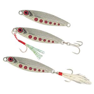 Alta Qualidade Cavalo Marca Red <span class=keywords><strong>Dot</strong></span> Iron Plate Chumbo Peixe 5g-20g Liga de Zinco Bionic Bait Água Doce do Mar Warmouth <span class=keywords><strong>Fish</strong></span> Fishing - Product Image 2