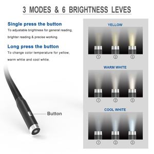 Produits Innovants 2024 Lampe de Lecture LED Rechargeable par USB à Porter autour du Cou - Product Image 6