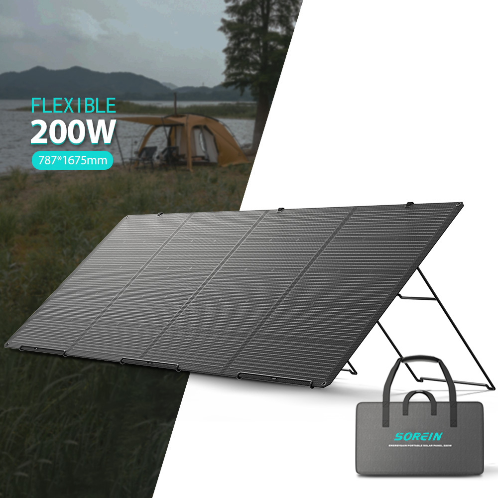 Sorein 200 Watt 400W Portable <strong>Solar</strong> Power System 100w <strong>200w</strong> <strong>Foldable</strong> <strong>Solar</strong> <strong>Panel</strong> 200watt Flexible <strong>Solar</strong> <strong>Panels</strong>