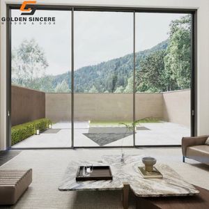 Porte coulissante panoramique élégante et fine GS pour villas modernes - Product Image 3