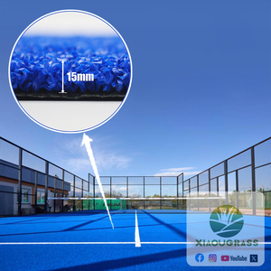 XIAOU Varios colores paranomic profesional Padel <span class=keywords><strong>cancha</strong></span> de <span class=keywords><strong>tenis</strong></span> Hierba con instalaciones completas - Product Image 4