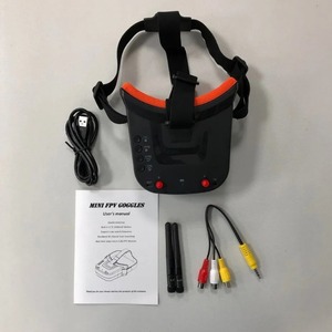 LS009 Mini FPV Video Goggles 5.8G Dual Antenna 3 Inch Screen FPV Glasses for <b>RC</b> Racing <b>Drone</b> Quadcopter - Product Image 6