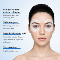Masque Hydrogel Coréen au Collagène Bio Végétalien Marque Blanche pour Lifting Complet des Yeux, Hydratant, Éclaircissant, Gel de Collagène pour les Cernes et Patchs Sous les Yeux