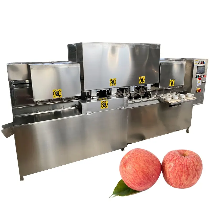 Automation Orange Apple Peeling Machine Industrial Electric Apple Peeler Corer Slicer Machine