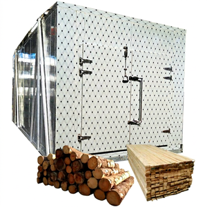50-500m Hot Air Circulating Drying Oven Timber Kiln <b>Dryer</b> with PLC & Gear for Plywood Veneer Drying (Ti Material) - Product Image 1