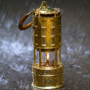 JIFENG Outdoor JF-5U Innen/Außen Messing Metall Wind dicht Regen fest Wasserdicht Bergbau Öllampe Mit Haken - Product Image 4